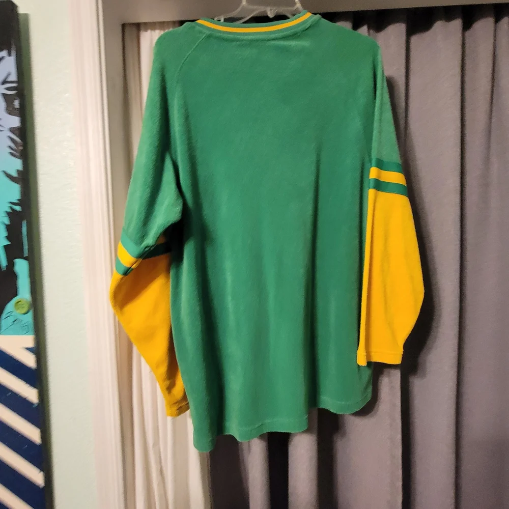 NIKE MLB Vtg 90's Cooperstown Collection Oakland Athletics Fleece Men L Baseball